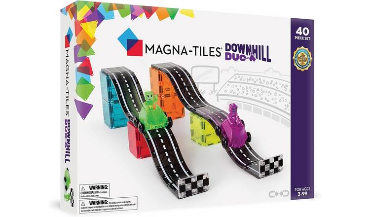 MAGNA-TILES Downhill Duo 40 Piece Set