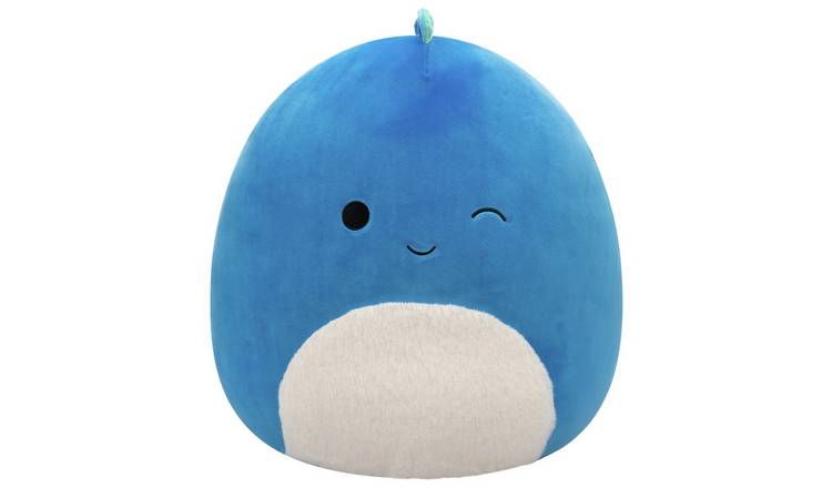 Squishmallows 16 inch Brody Dark Blue Dinosaur Plush