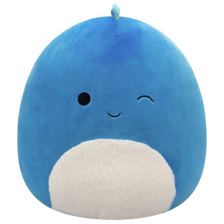 Squishmallows 16 inch Brody Dark Blue Dinosaur Plush 0