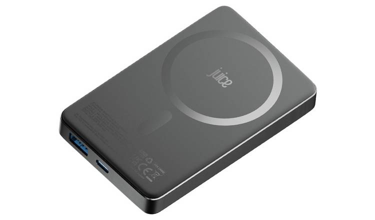 Juice MagTec 10000mAh Portable Power Bank - Black