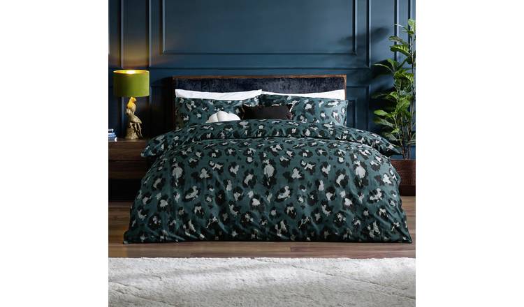 furn True Leopard Print Bedding Set - Double