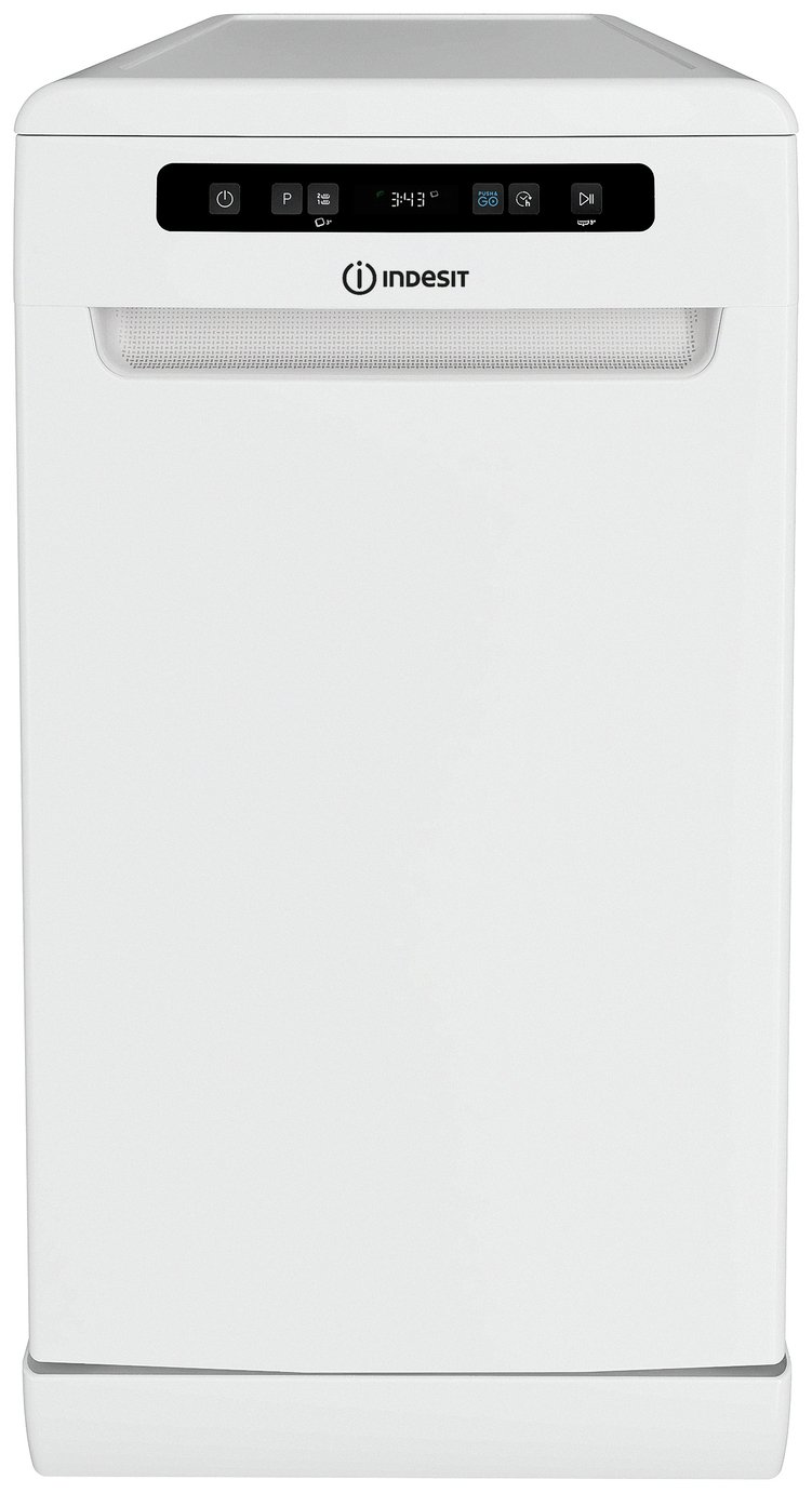 Indesit IN2FD10CS70WUK Slimline Dishwasher - White