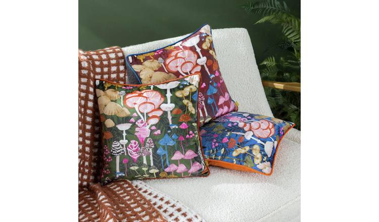 furn Amanita Cushion - Green - 43x43cm