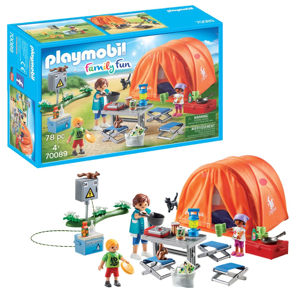 Playmobil 70089 Tent with Camping Accessories Review