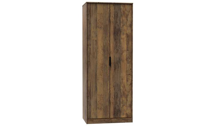 Livara Messina 2 Door Wardrobe - Oak