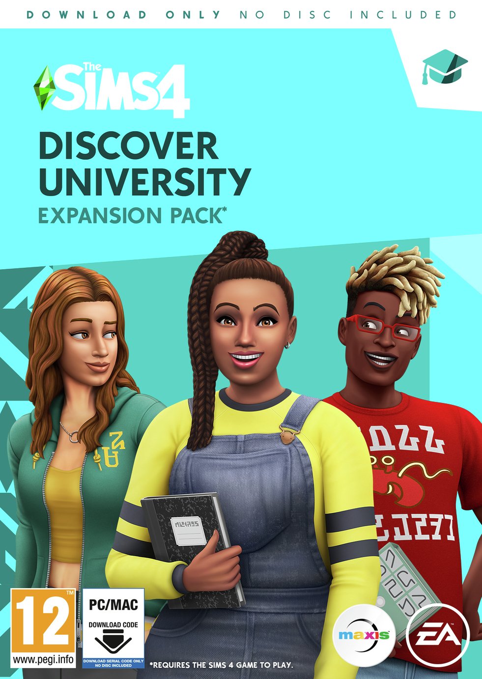 The Sims 4: Discover University Expansion Pack for PC