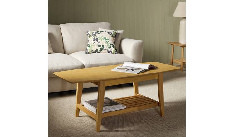 Argos Home Butterfly Coffee Table - Oak