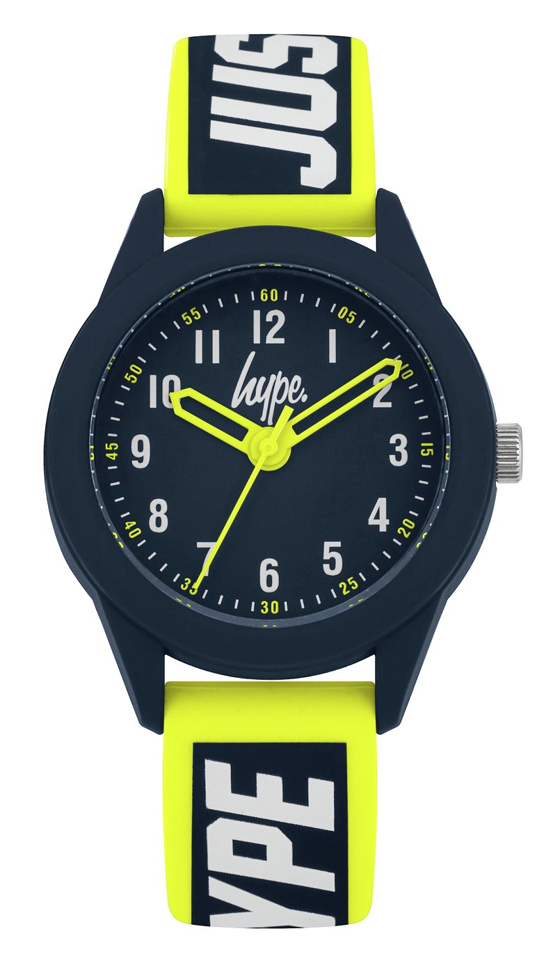 Hype Children's Blue Silicone Strap Watch