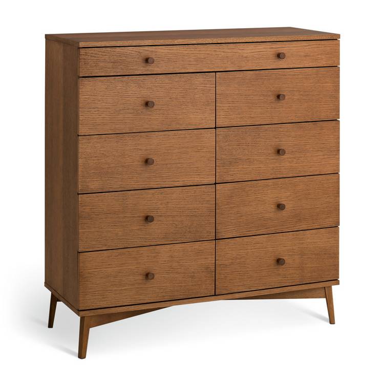 Habitat Kirk 9 Drawer Chest - Walnut 0