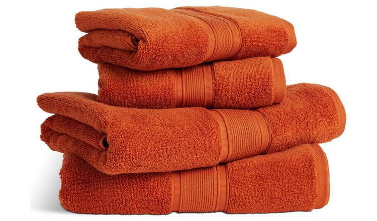 Buy Habitat Supersoft 4 Piece Towel Bale - Copper | Towels | Habitat