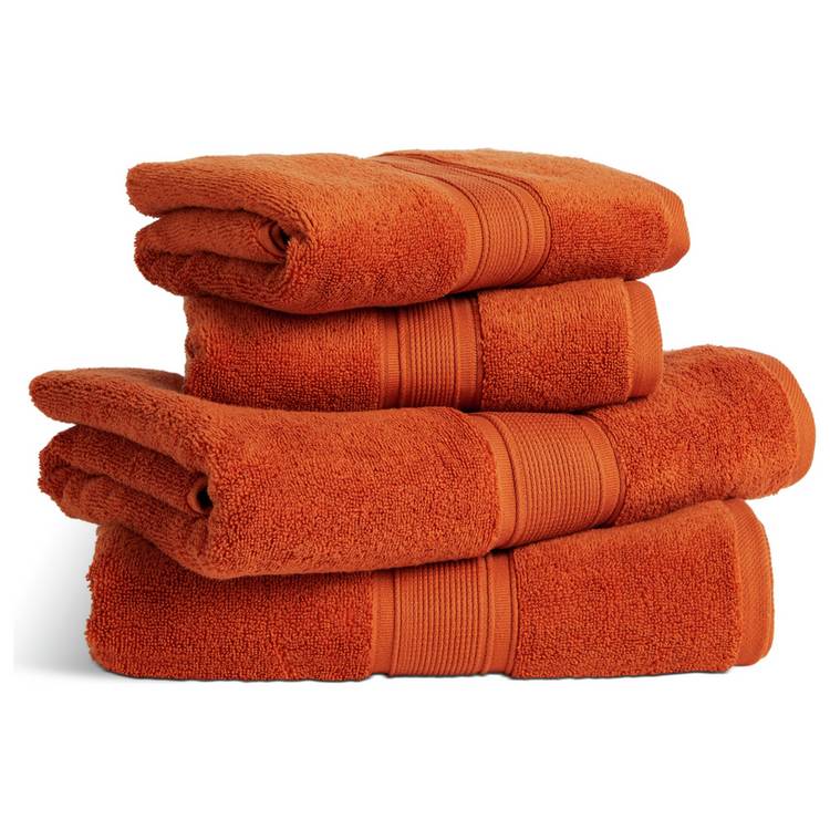 Habitat Supersoft 4 Piece Towel Bale - Copper 0
