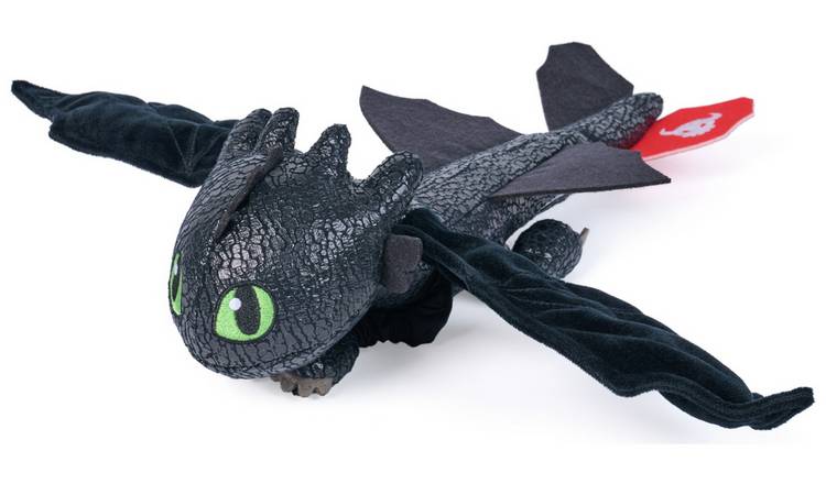 How To Train Your Dragon Movie Gliding Toothless Soft Toy
