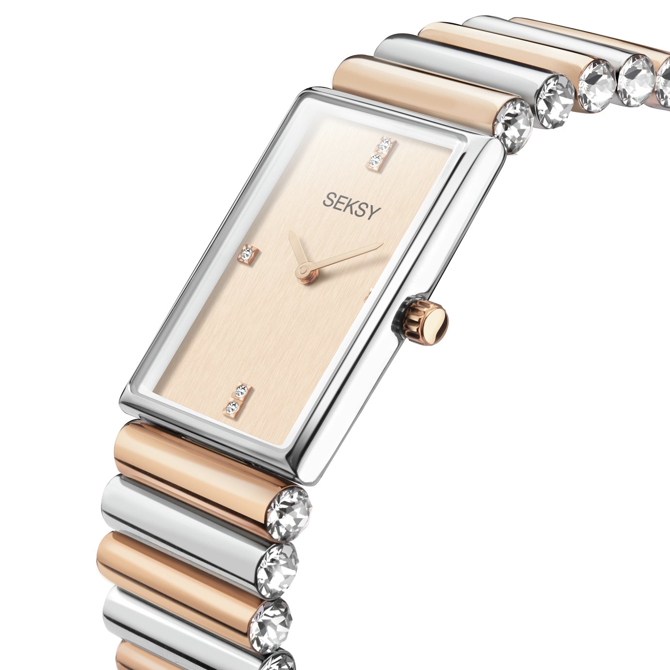 Seksy Edge Ladies Two Tone Bracelet Watch Review