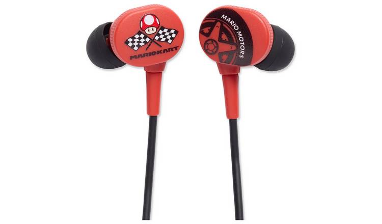 PowerA Wired Earbuds For Nintendo Switch - Mario Kart