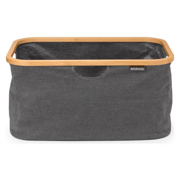 Brabantia 40 Litre Foldable Laundry Basket - Pepper Black 0