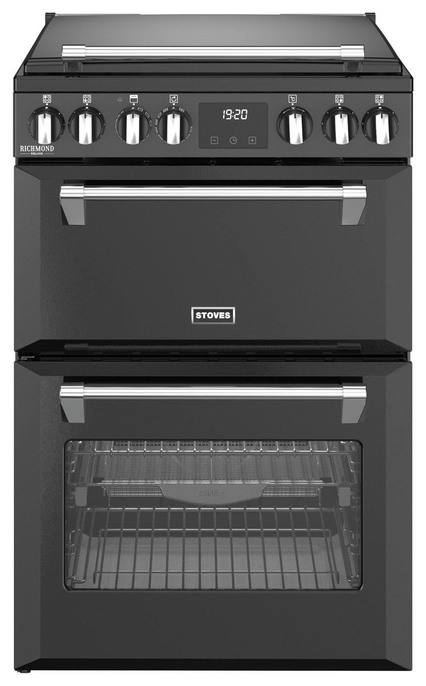 Stoves 60cm Double Oven Electric Range Cooker - Black