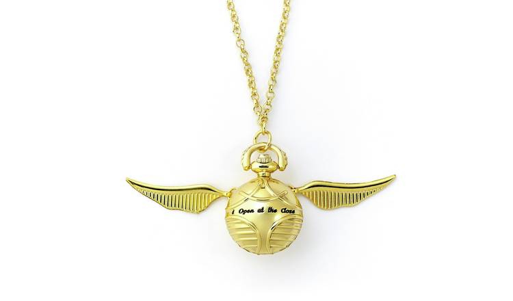Buy Harry Potter Golden Snitch Watch and 25 Inch Pendant | Kids necklaces |  Argos