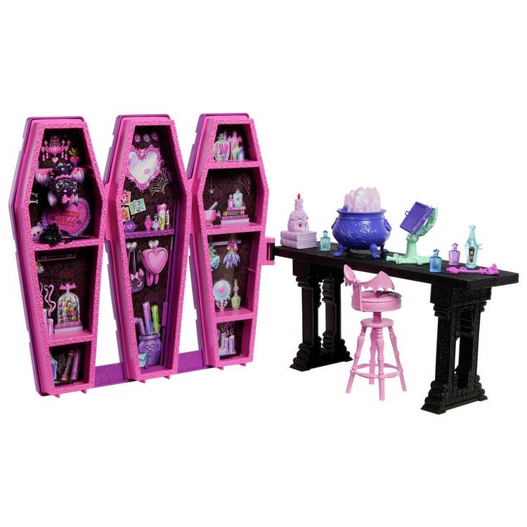 Monster High Draculaura Secret Potion Room Doll Playset  0