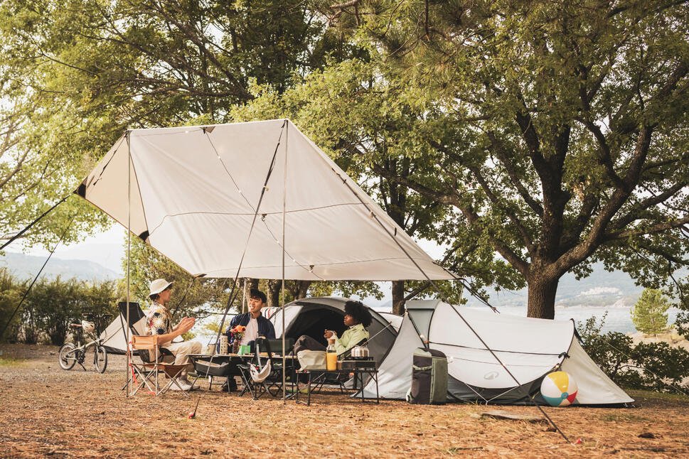 Buy Decathlon 2 Person 2 Seconds Xl Fresh&Black | Tents | Argos