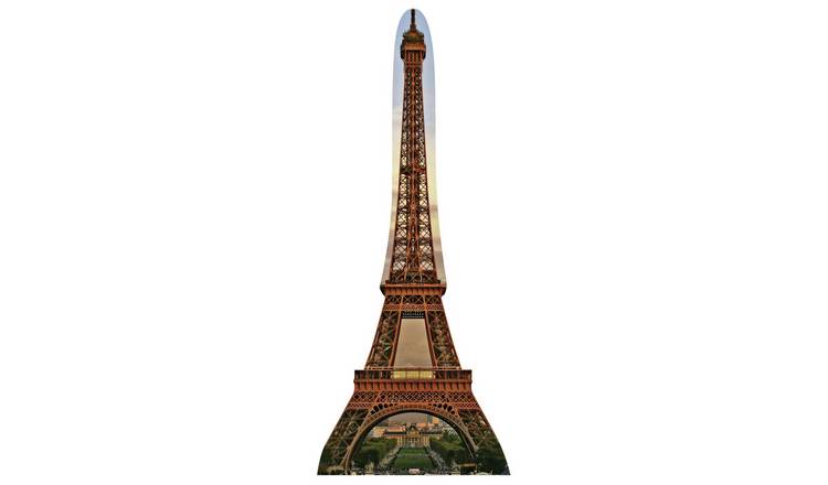 Star Cutouts Eiffel Tower Cardboard Cutout