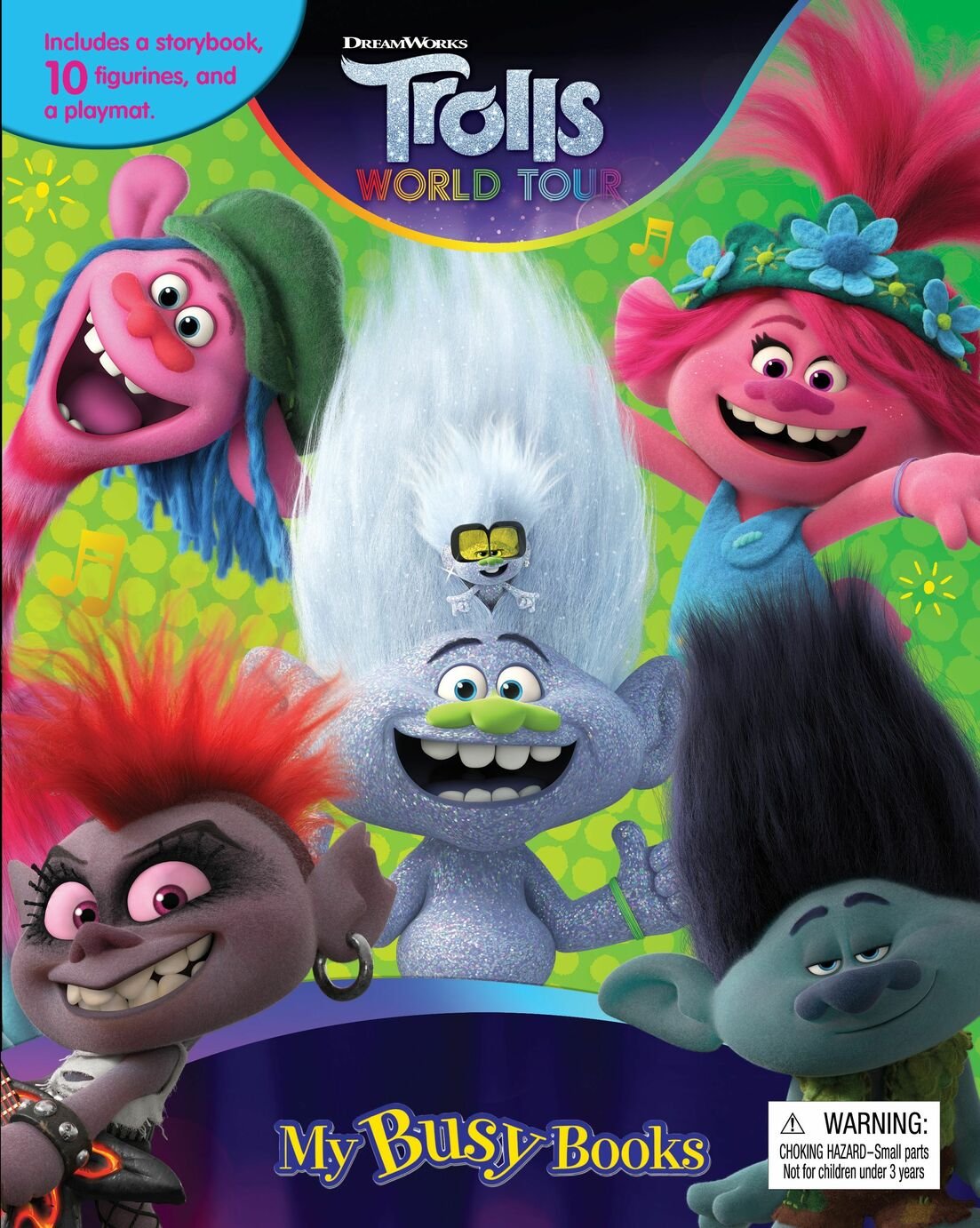 Trolls World Tour Busy Book and Activity Set Review