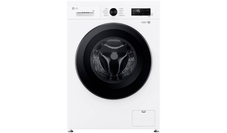 LG F4X1008NWK 8KG 1400 Spin Washing Machine - White