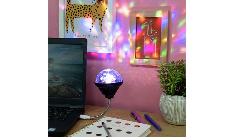 Fizz Creations USB Disco Ball LED Novelty Light - Multi