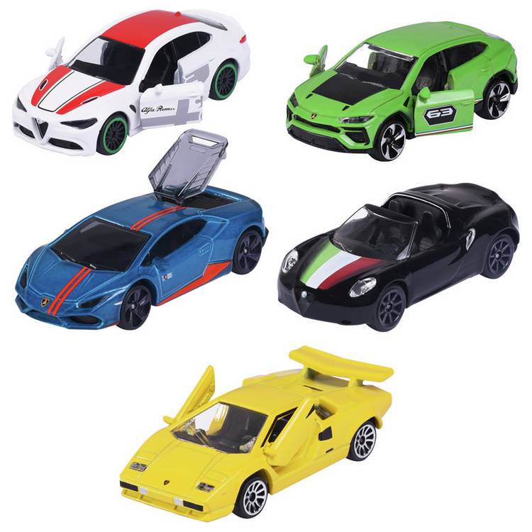 Majorette Italian Dream 5 Toy Cars Gift Box 0
