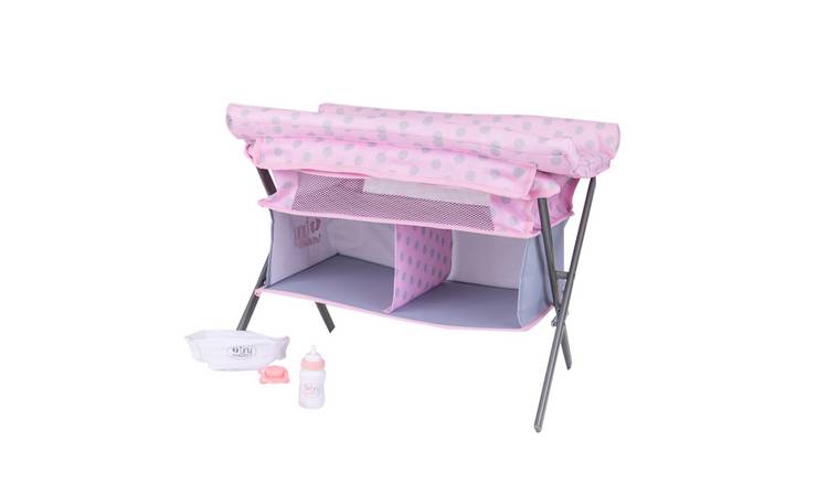 Tiny Treasures Folding Changing Table Cot