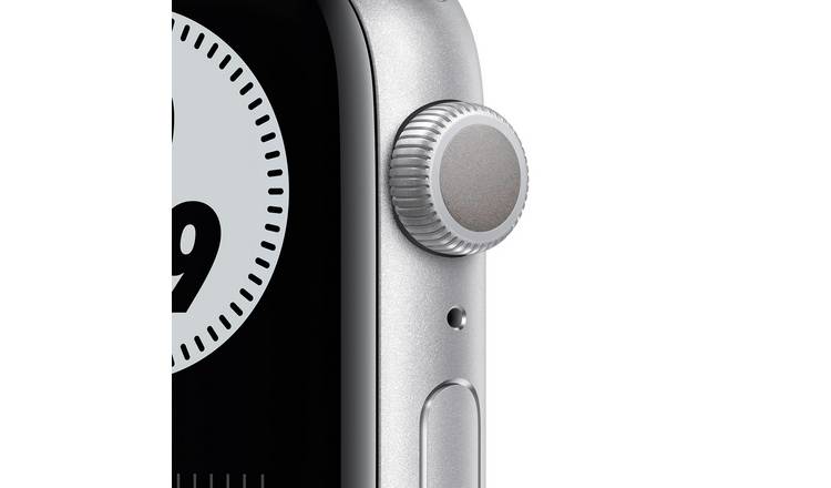 Buy Apple Watch Nike S6 Gps 44mm Sil Alu Black Nike Sport Band Fitness And Activity Trackers Argos