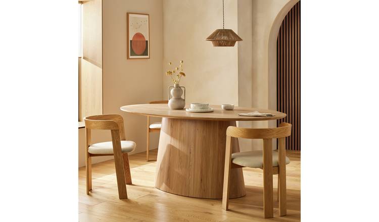 Habitat Pierce 8 Seater Dining Table - Natural