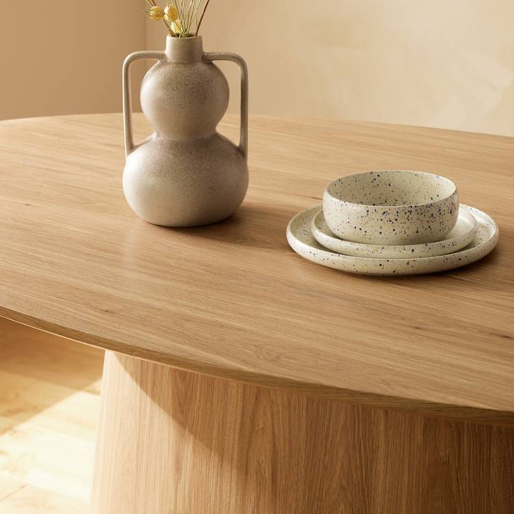 Habitat Pierce 8 Seater Dining Table - Natural 0