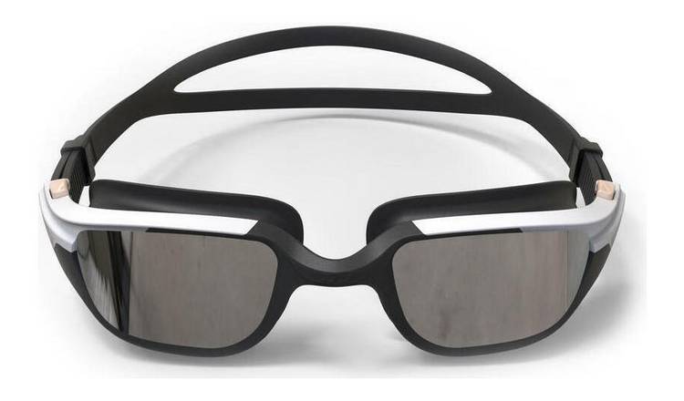 Decathlon Swimming Goggle with Mirror Lenses Spirit Black L