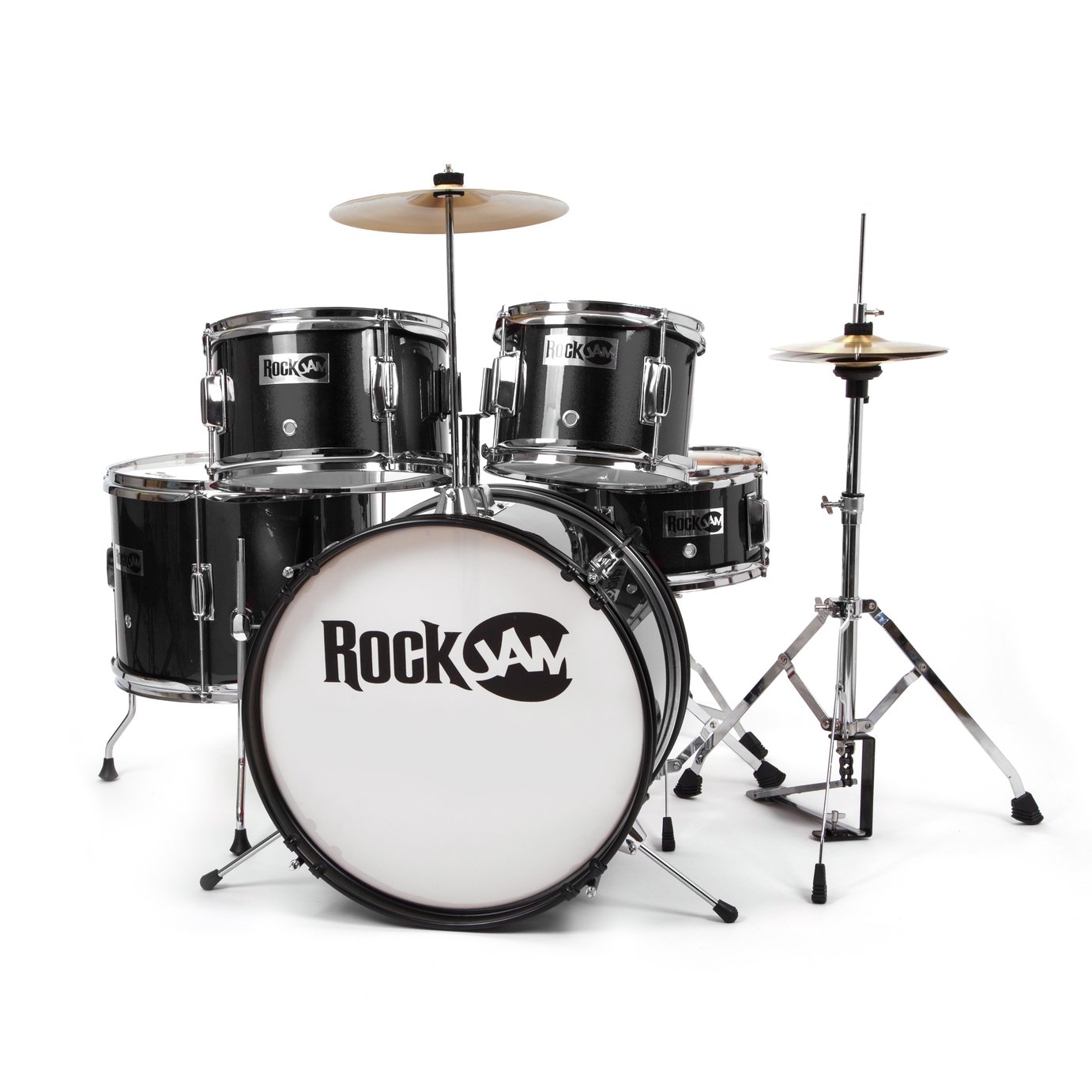 RockJam 5 Piece Junior Drum Kit