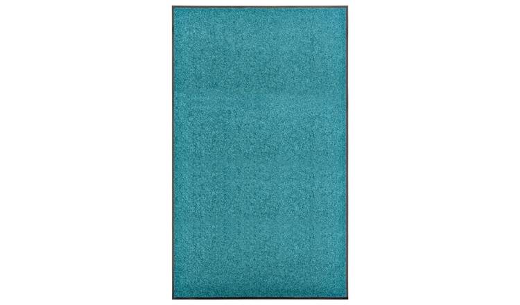 Walplus Polyamide Doormat - Cyan - 150 x 90 cm