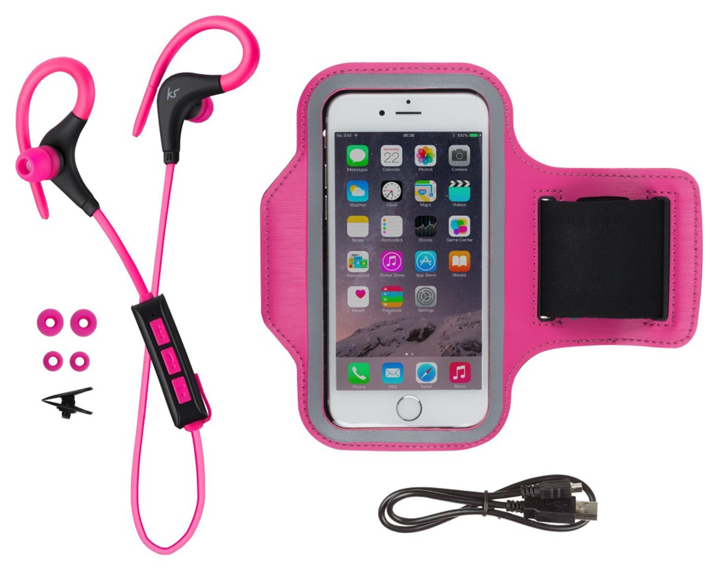 KitSound Race Wireless InEar Sports Headphones Pink Reviews