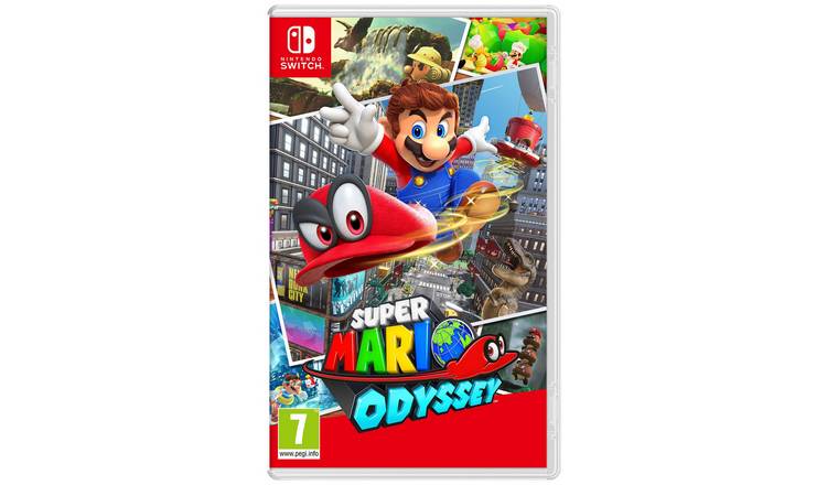 Super Mario Odyssey Nintendo Switch Game.