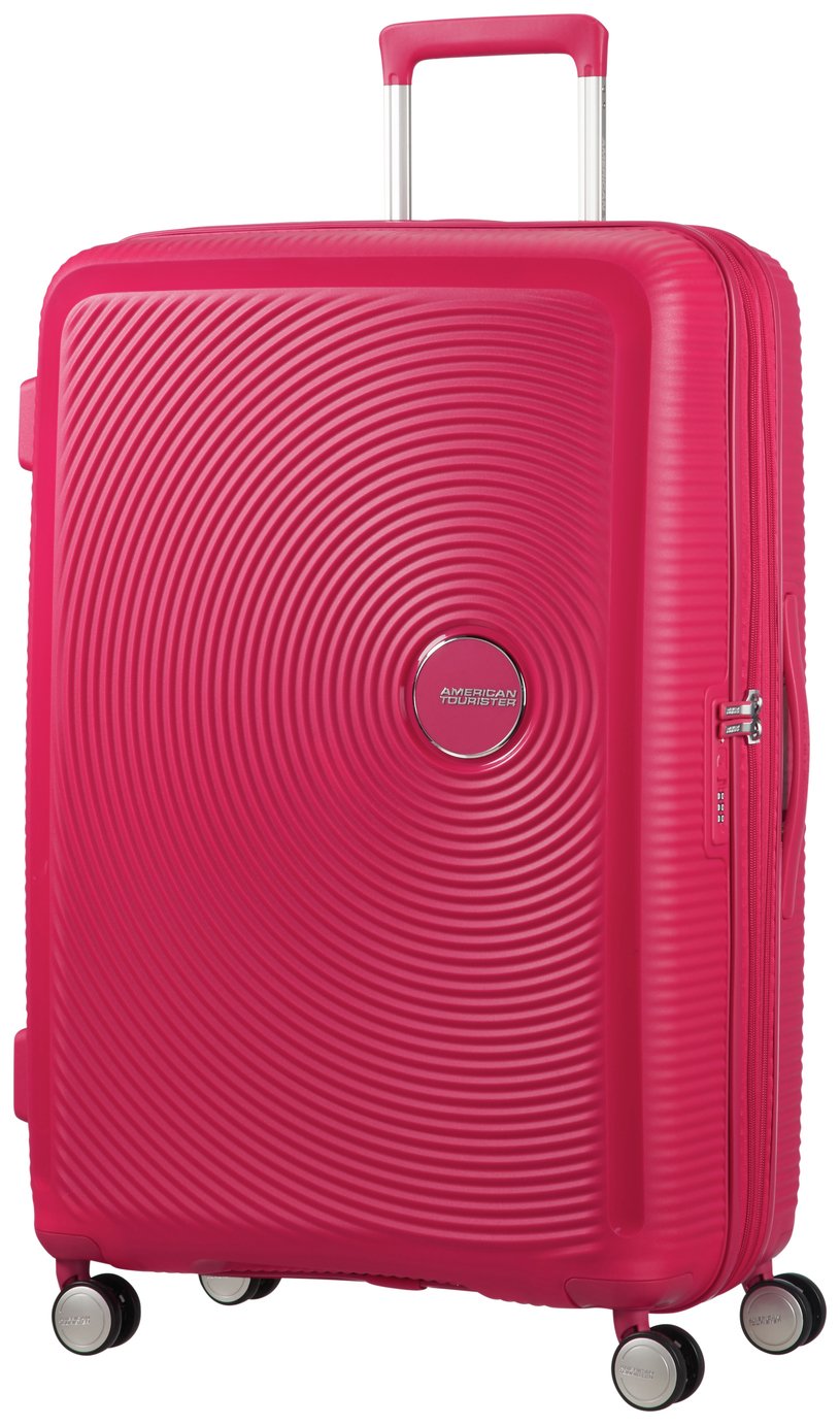 American Tourister Soundbox 8 Wheel Spinner 77 - Pink