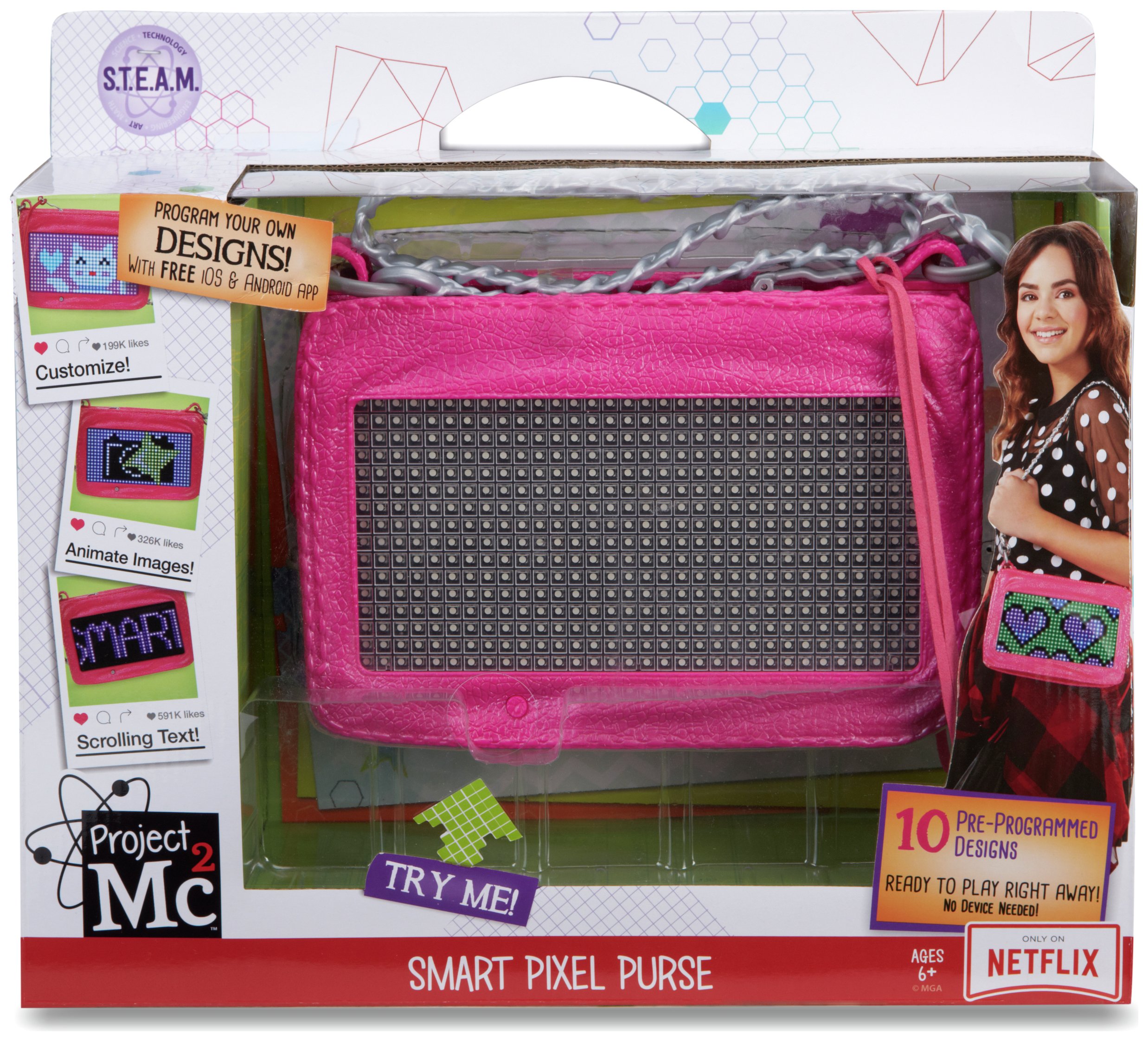 Project Mc2 Pixel Purse