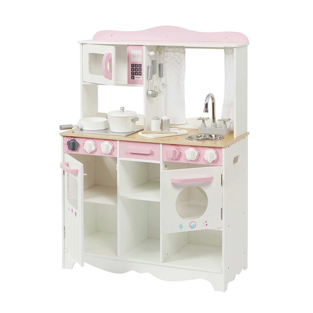 wooden kitchen set argos