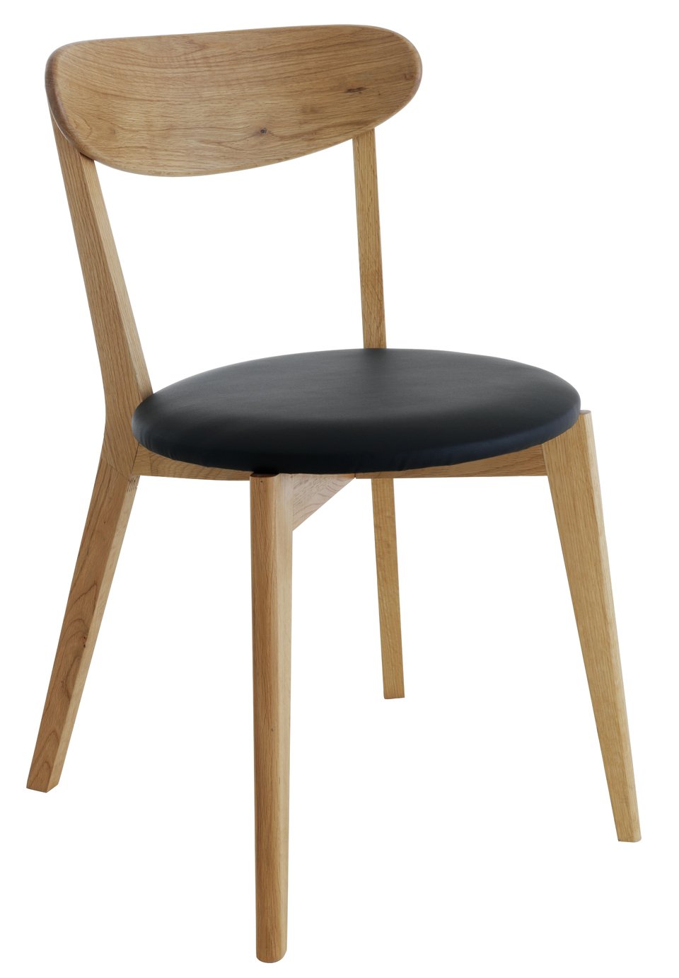 Habitat Sophie Pair of Faux Leather Dining Chairs Reviews Updated