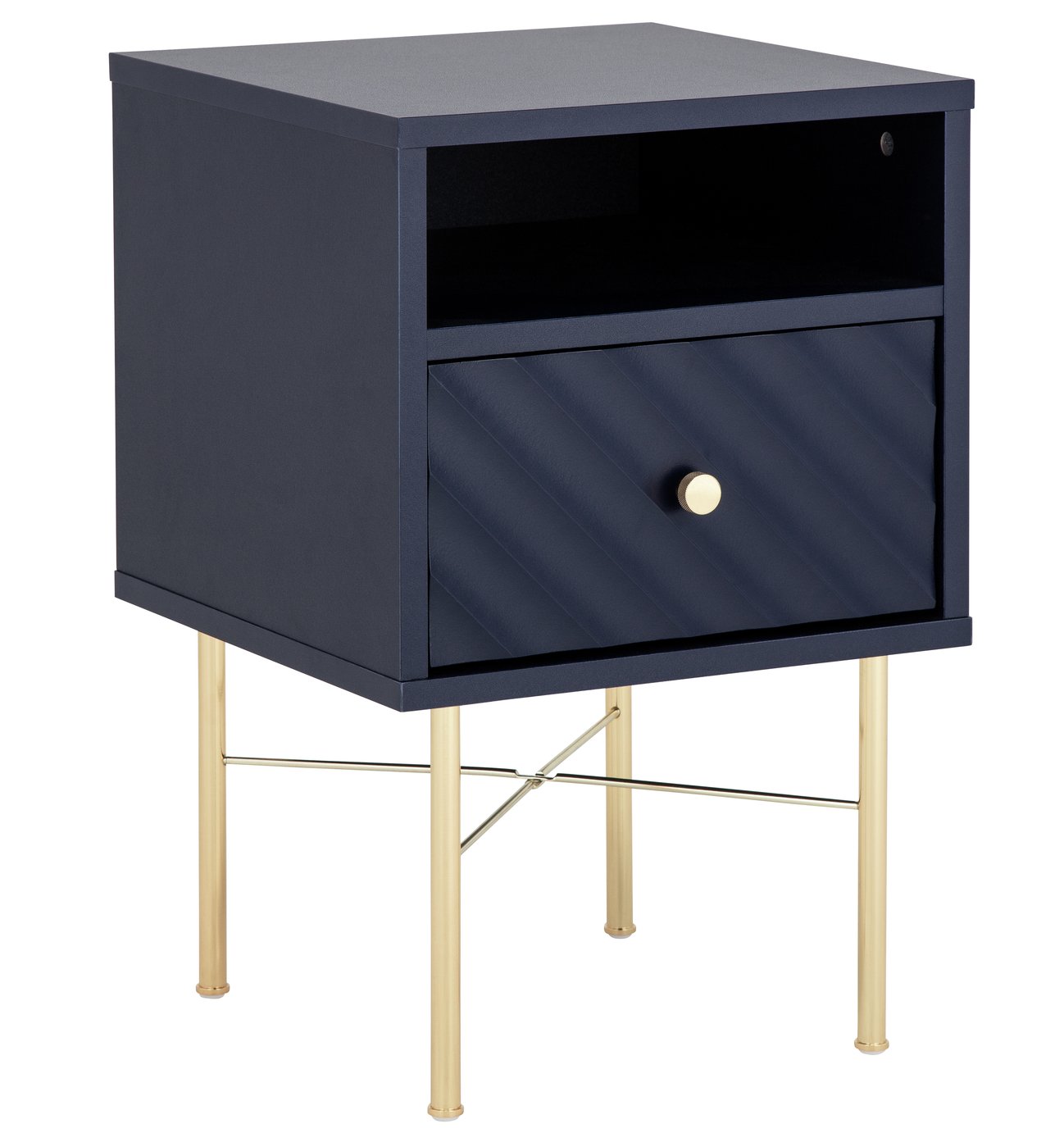 Dutch Glam 1 Drawer Bedside Table Review