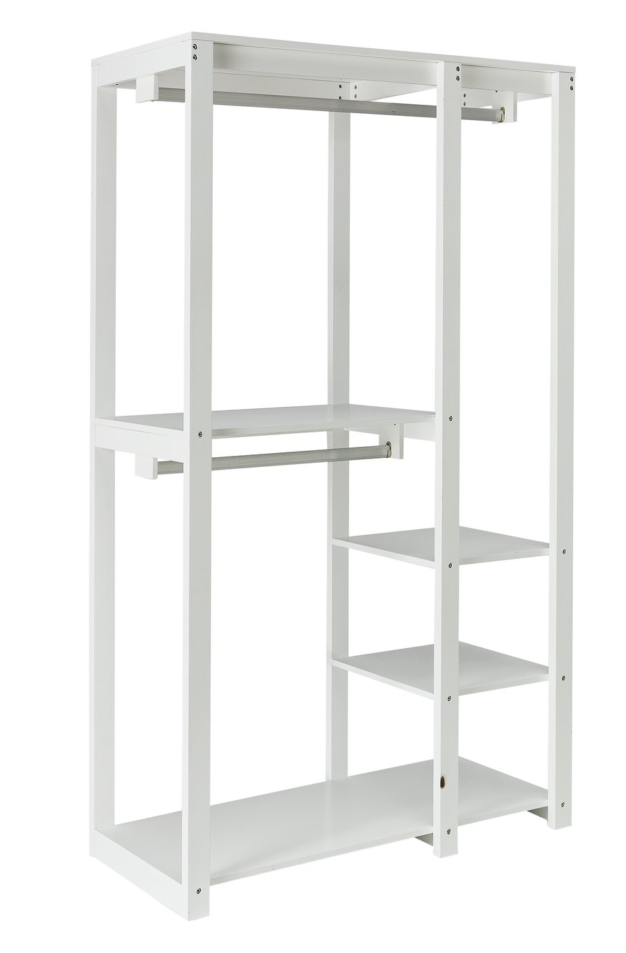 Argos Home Open Decorative Wardrobe Unit - White