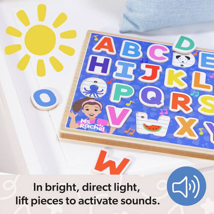 Melissa & Doug Ms.Rachel Alphabet Phonics Puzzle 0