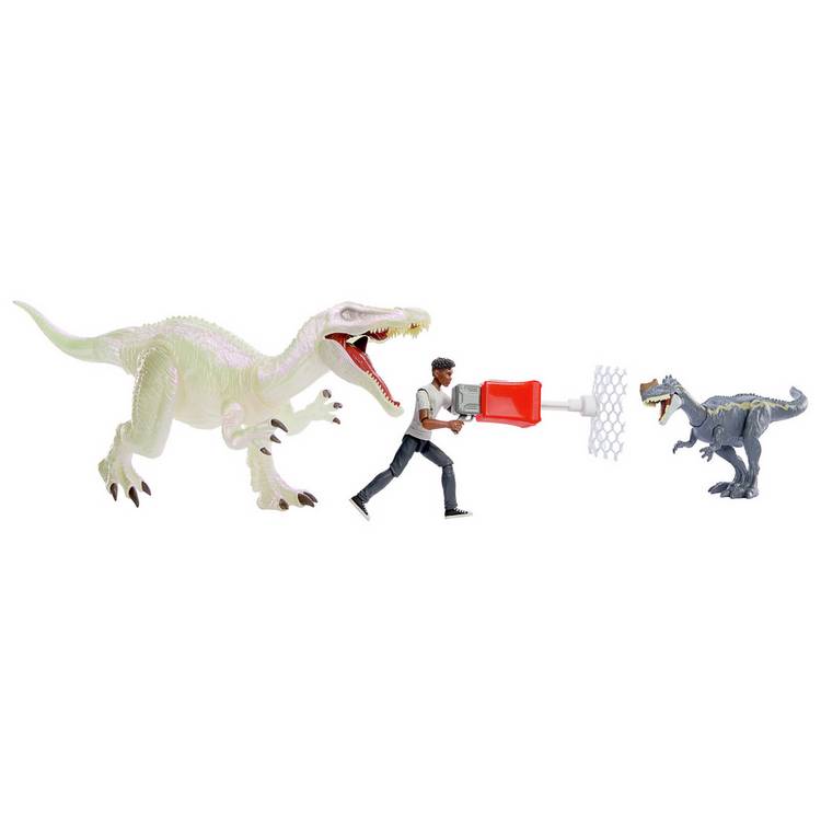 Jurassic World Chaos Theory Darius & Dinosaur Action Figures 0