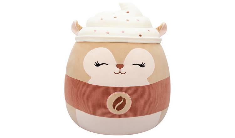 Squishmallows 16 inch Reza Latte Squirrel Plush
