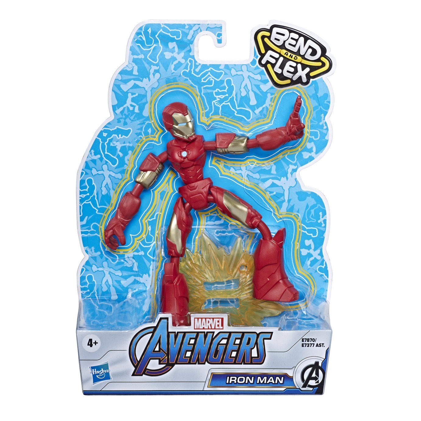 Marvel Avengers Bend And Flex Iron Man Review