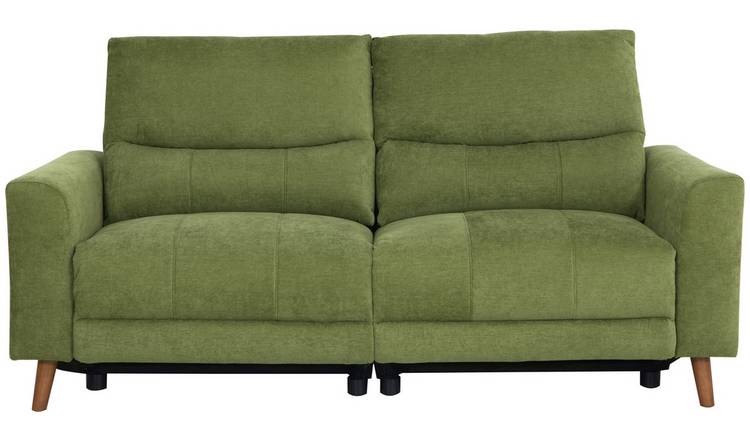 Argos Home Ezra Fabric 3 Seater Recliner Sofa - Green