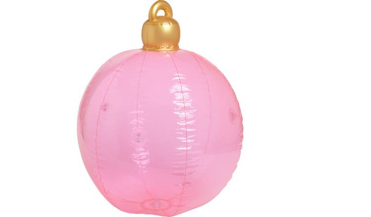 Argos Home Inflatable Pink Bauble
