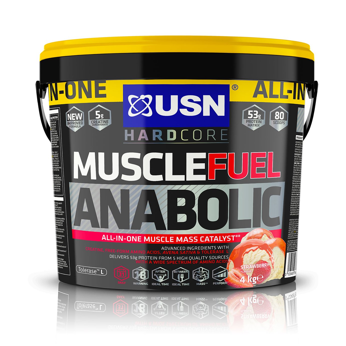 USN Muscle Fuel Anabolic Strawberry Review